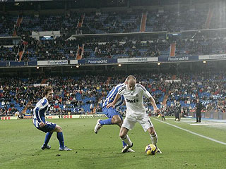 El GAGOLASS, nueva arma de Juande. R.Madrid (1) - Deportivo (0).