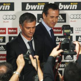 Presentacion oficial de Mourinho como nuevo tecnico del Real Madrid